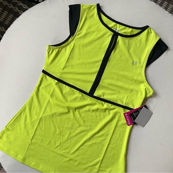 NWT EleVen by Venus Williams Volley Cap Sleeve Top Size Small Women’s Tennis - Picture 1 of 8